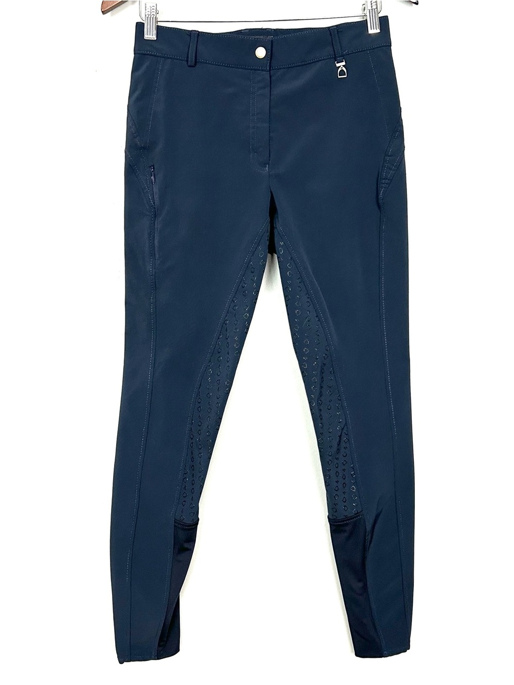 Horze FullGrip Full Seat Breeches Women’s Size 24 Equestrian Horse Riding Navy
